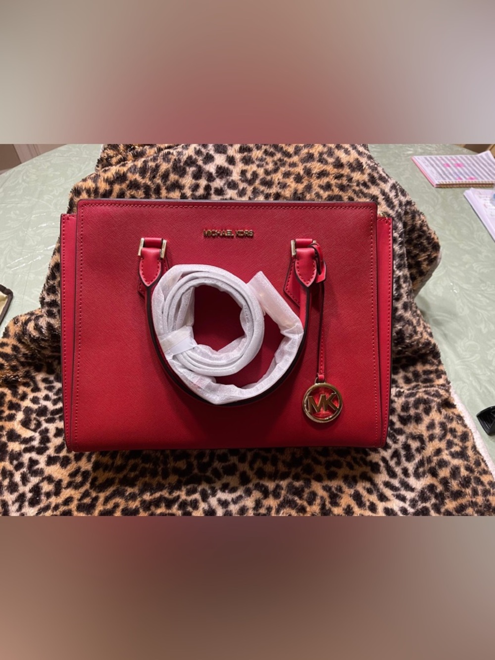 MICHAEL Kors Scarlet Satchel NWT - Picture 11 of 14
